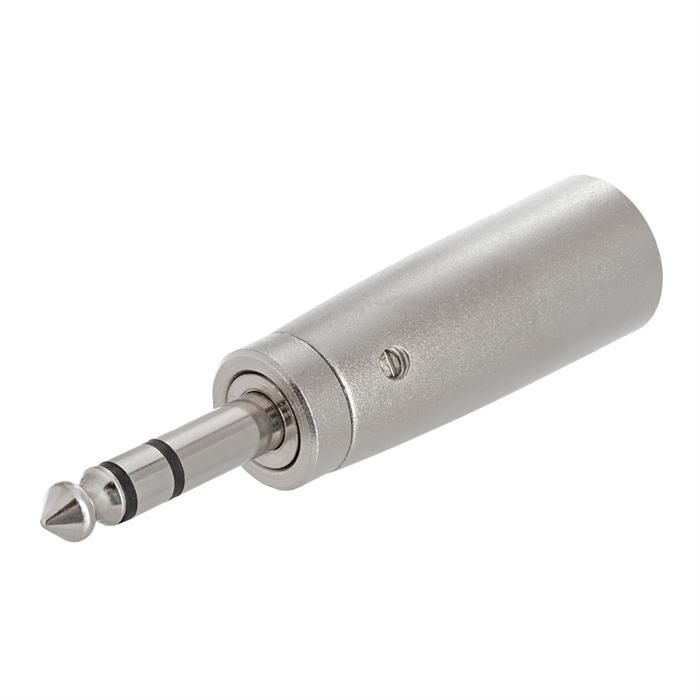 Picture of 3P XLR Jack to 6.35mm Stereo Plug Adapter