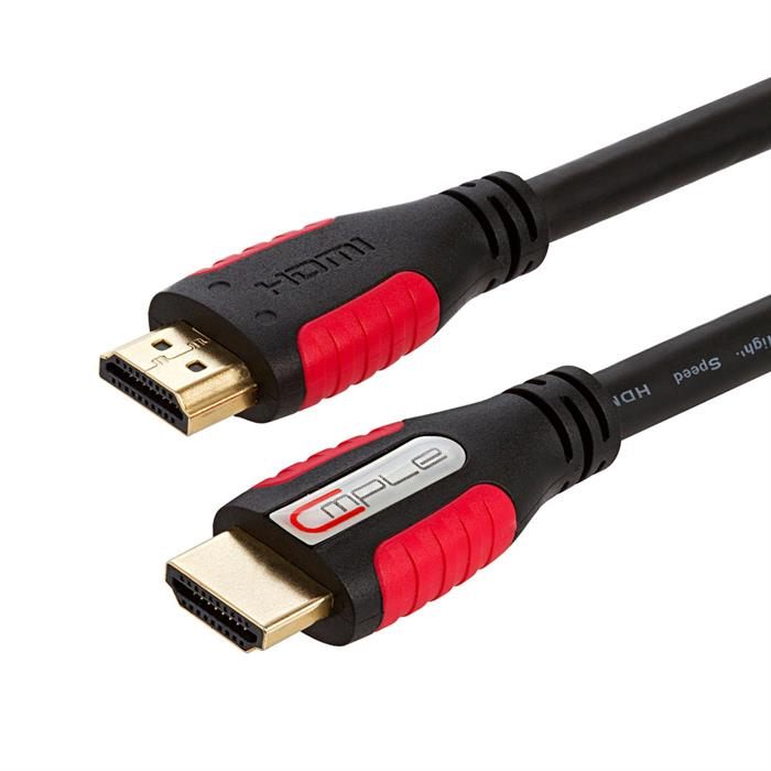 Picture of 28 AWG High Speed HDMI Cable With Ferrite Cores - 1.5 Feet Yellow