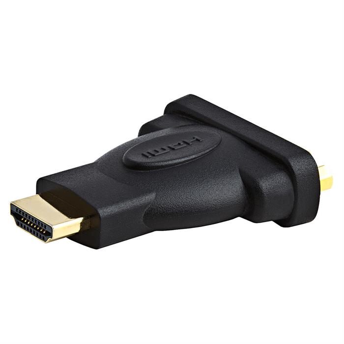 Picture of HDMI Male to DVI-D Female Adapter Gold Plated