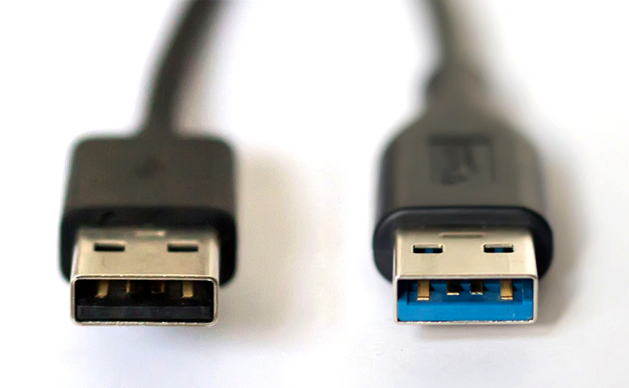 Sælger Afdæk Når som helst What's The Difference Between The Blue And Black USB Ports?