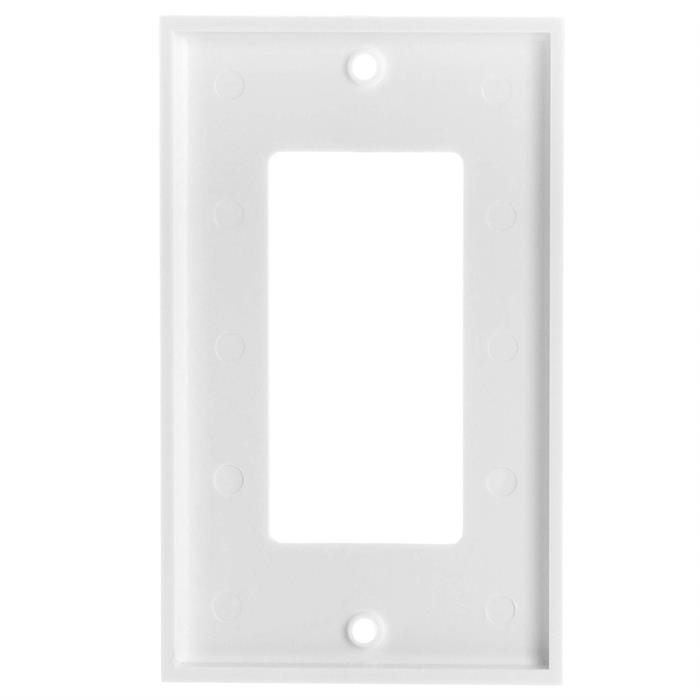 White Decorative Wall Plate Frame	