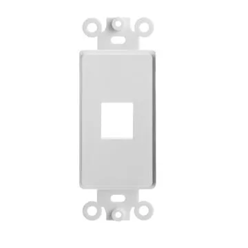 One Keystone Port Wall Plate