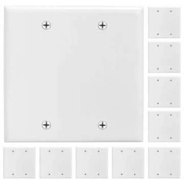 10 PCS Blank Wall Plates