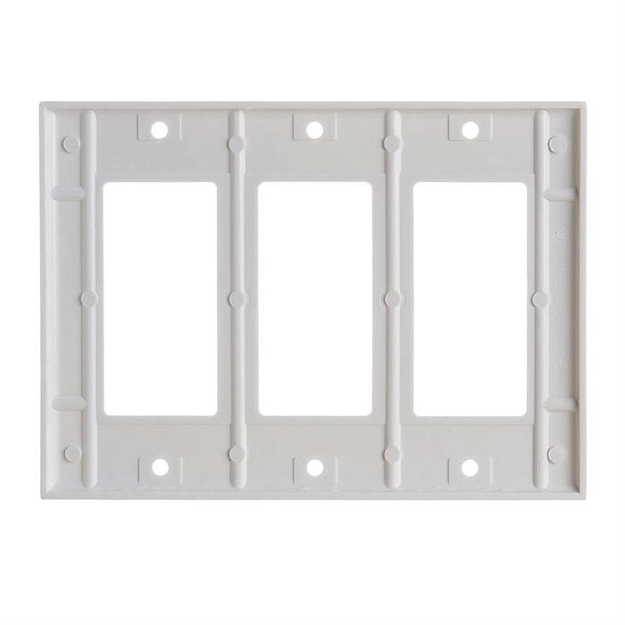 White Decorative Wall Plate Frame	