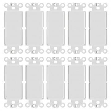 10 PCS Blank Insert for Decorator Wall Plate