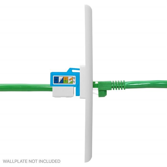 Cat5e 24AWG Cable Keystone Jack