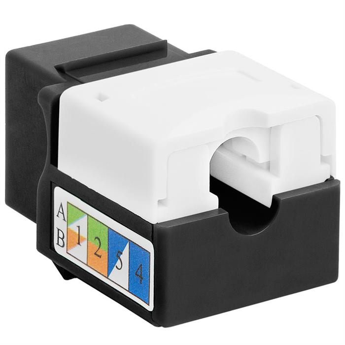 Cat 6 Patch Down Keystone Module Connector	