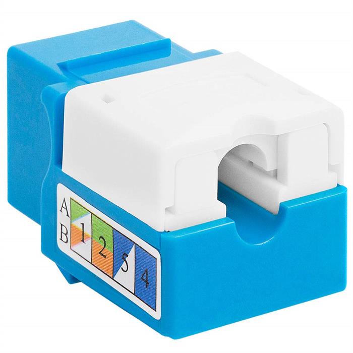 Cat 6 Patch Down Keystone Module Connector	