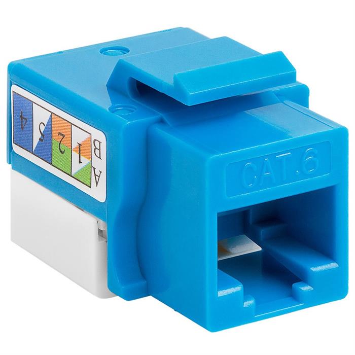 RJ-45 Keystone Jack for Wall Plates	