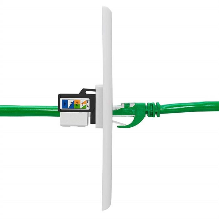 Cat6 23AWG Cable Keystone Jack	