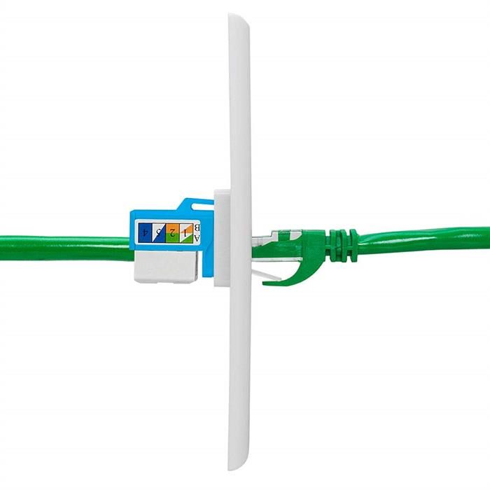 Cat6 23AWG Cable Keystone Jack	