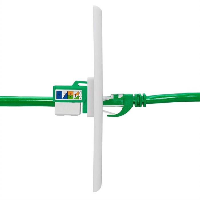 Cat6 23AWG Cable Keystone Jack	