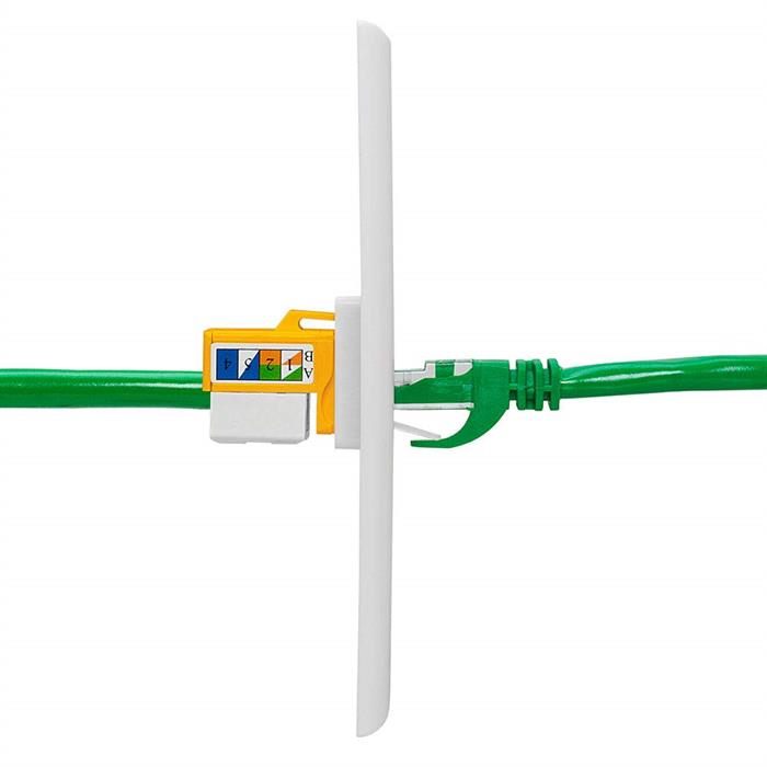 Cat6 23AWG Cable Keystone Jack	