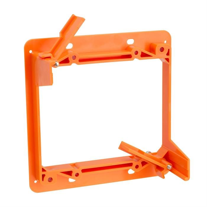Dual Gang Low Voltage Bracket back side