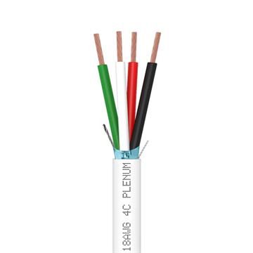 18AWG 4-Conductor Plenum Shielded Control Cable	