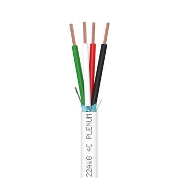 22AWG 4-Conductor Plenum Shielded Control Cable