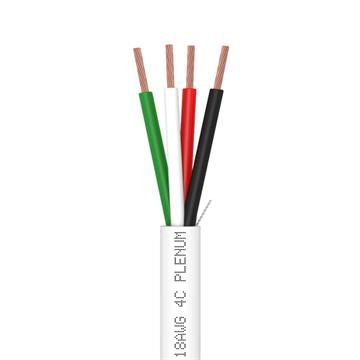 18AWG 4-Conductor Plenum Unshielded Control Cable	