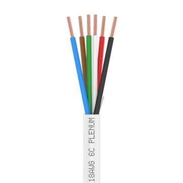 18AWG 6-Conductor Plenum Unshielded Control Cable	