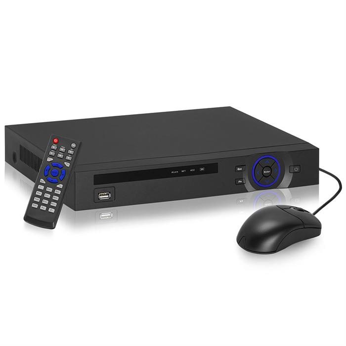 16 channel HD-CVI DVR Surveillance System Real-time 720p Recording