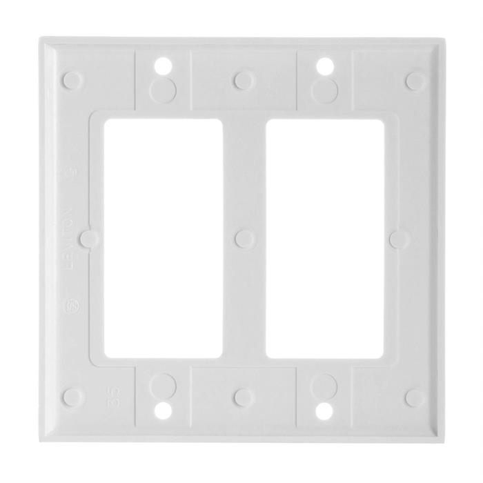 White Decorative Wall Plate Frame	