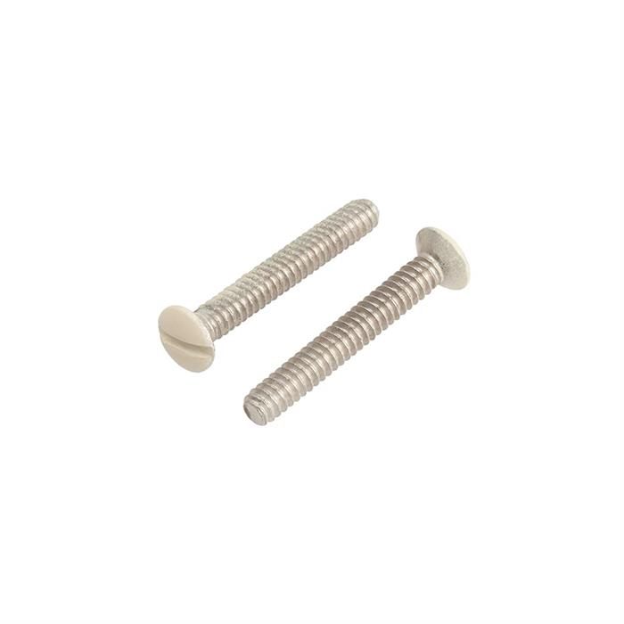 Keystone Wall Plate with Screws	