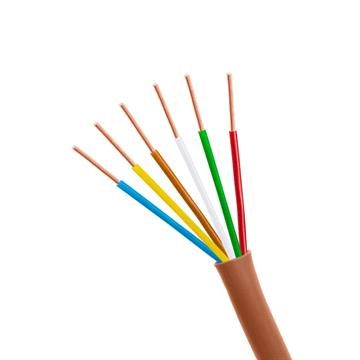 20AWG 6 Copper Conductors CMR Thermostat Cable