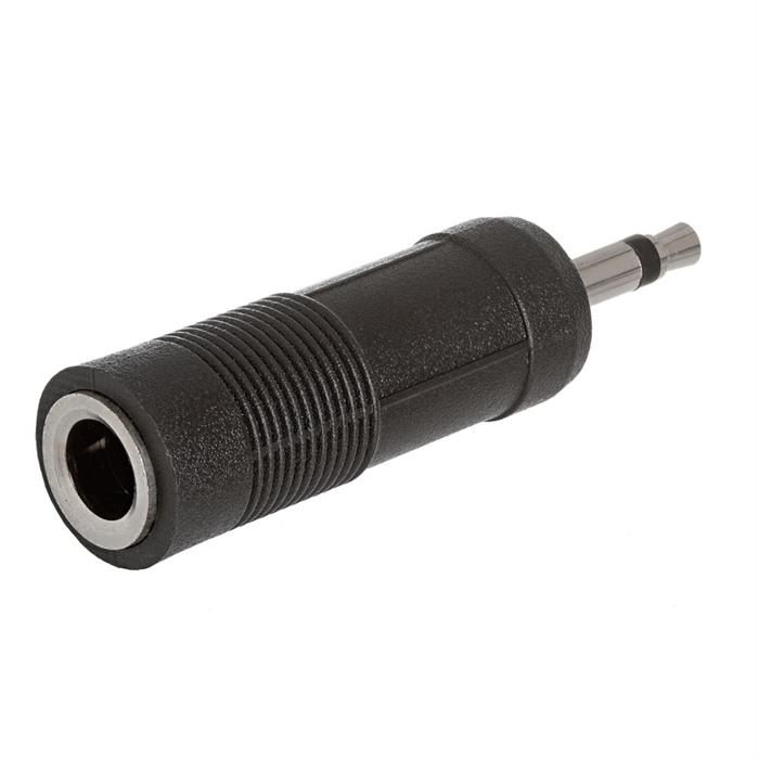 3.5mm Mono Plug to 6.35mm Mono Jack Adapter