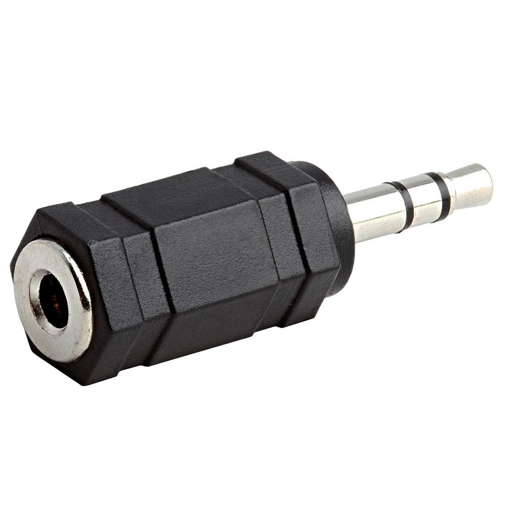 3.5mm Stereo Plug to 3.5mm Mono Jack Adapter