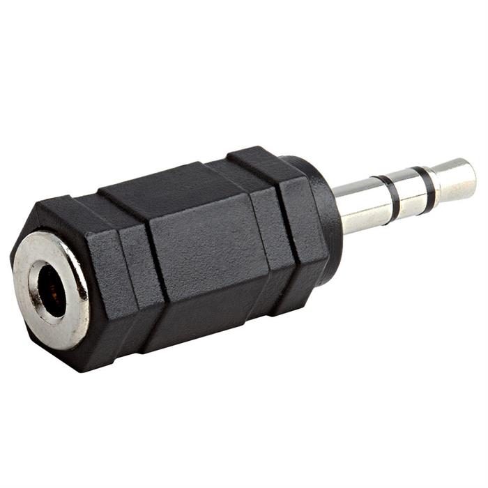 3.5mm Stereo Plug to 3.5mm Stereo Jack Adapter