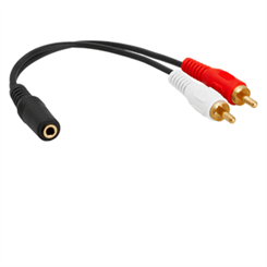 Picture for category 3.5mm to RCA Adapters