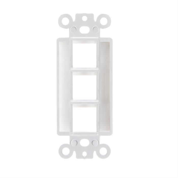 Three Hole Keystone Wall Plate	
