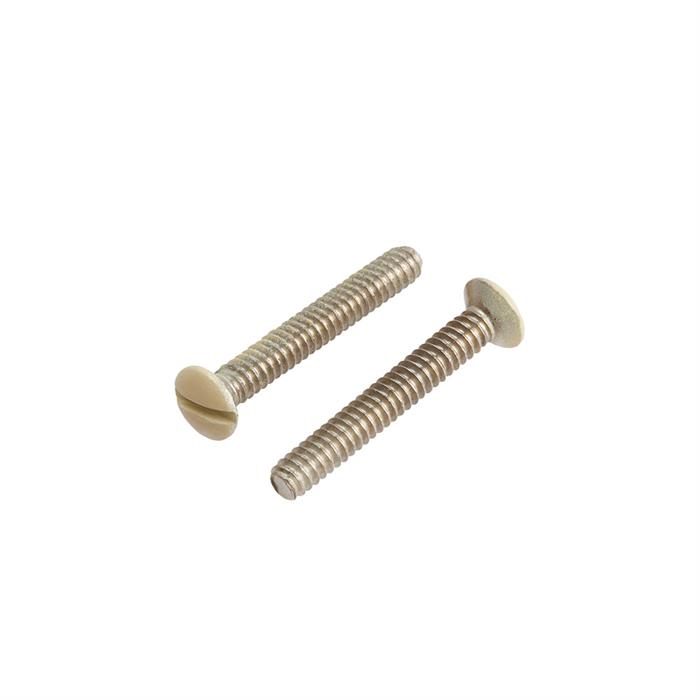 Keystone Wall Plate with Screws	