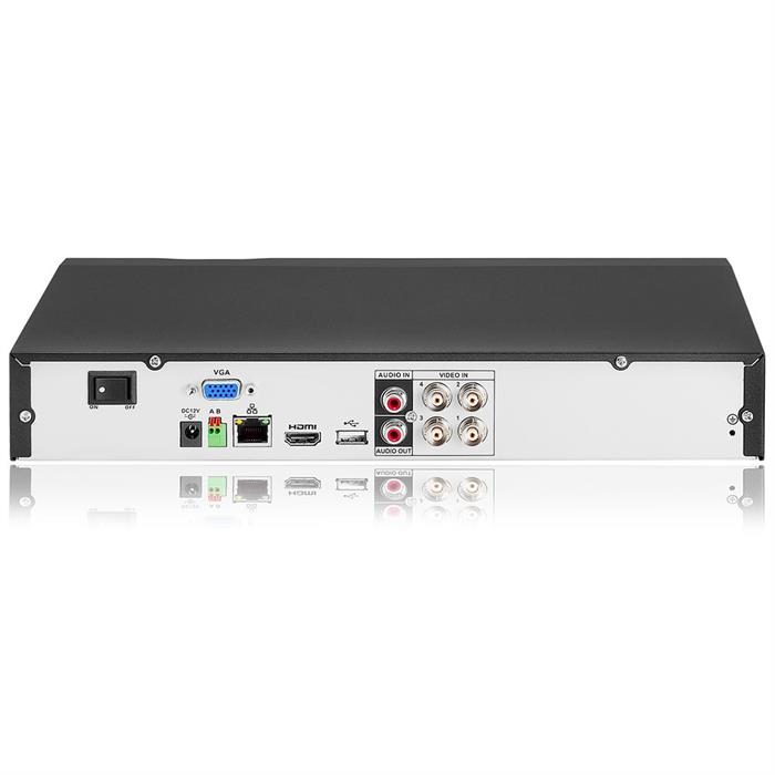 4 channel HD-CVI DVR Surveillance System Real-time 720p Recording