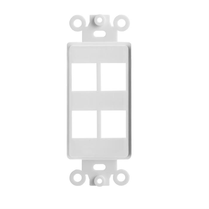 Four Hole Keystone Wall Plate	