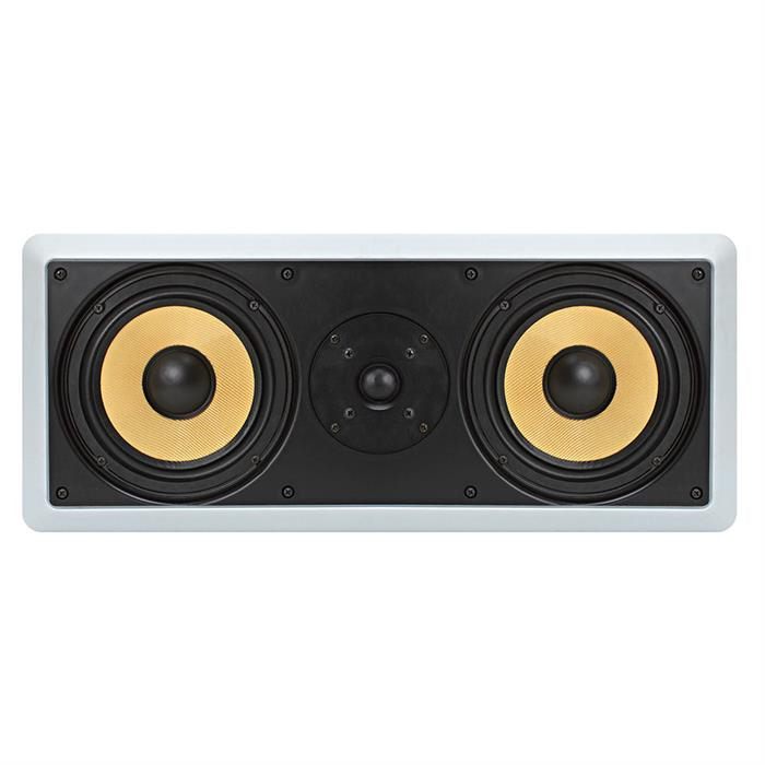 premium speaker in wall 600 Watt 6.5 inch front view