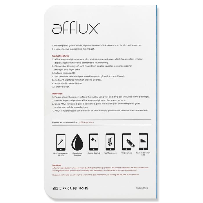 Afflux Premium Real Tempered Glass Screen Protector For Samsung Galaxy S6