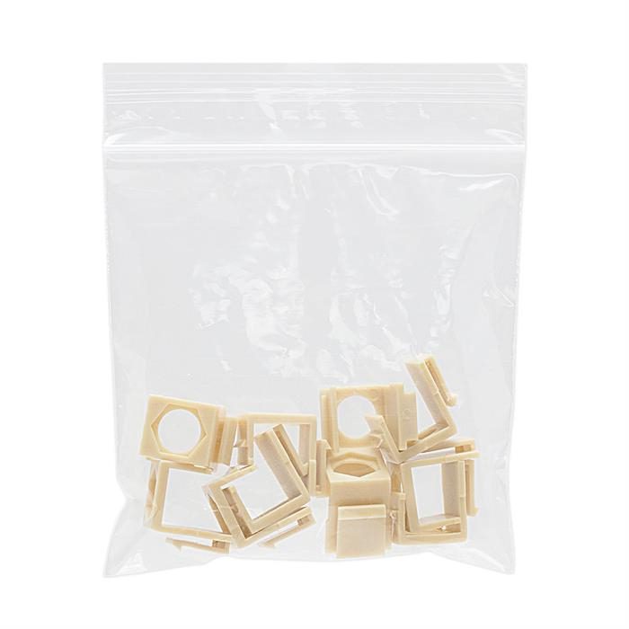 Blank Insert For F Type Connector - 10pcs Pack Ivory