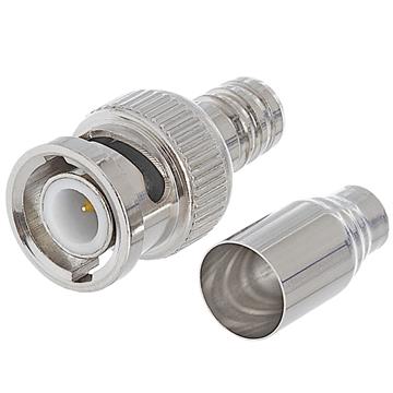 BNC Male 2 Piece Crimp Type Connector for RG-6