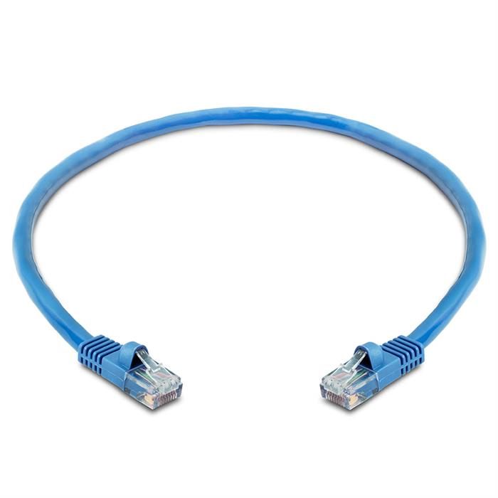 High Speed Lan Cat5e Patch Cable 1.5FT Blue