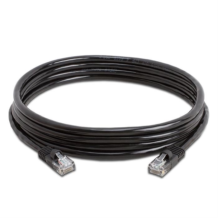 High Speed Lan Cat5e Patch Cable 10FT, Black