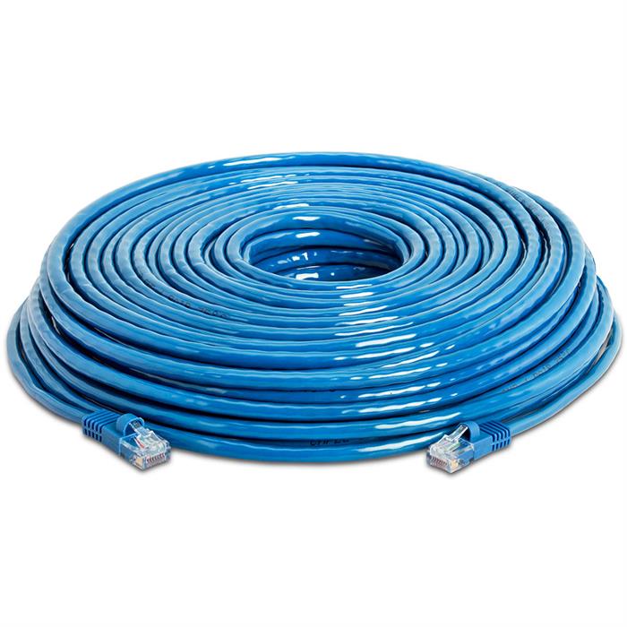 High Speed Lan Cat5e Patch Cable 150FT Blue