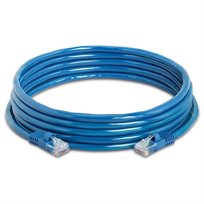 High Speed Lan Cat5e Patch Cable 15FT Blue