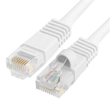 Cat5e Ethernet Network Patch Cable 15 Feet White