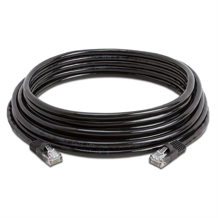High Speed Lan Cat5e Patch Cable 25FT, Black