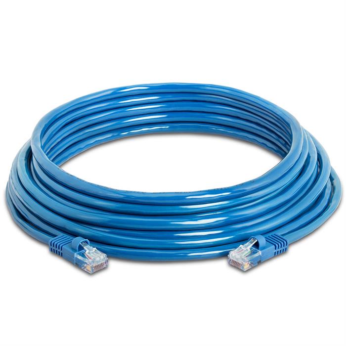 High Speed Lan Cat5e Patch Cable 25FT Blue