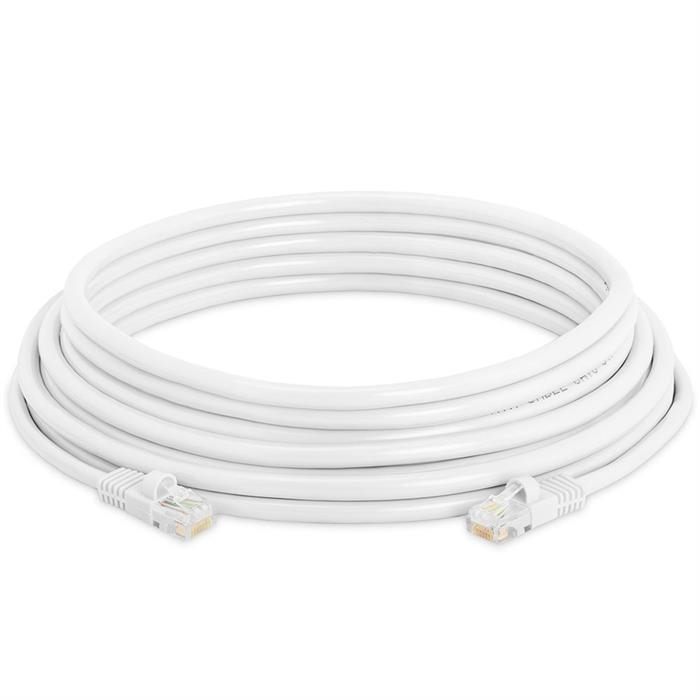 High Speed Lan Cat5e Patch Cable 25FT, White