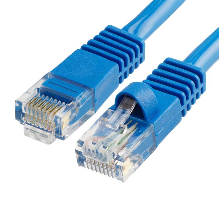 Cat5e Ethernet Network Patch Cable 3 Feet Blue
