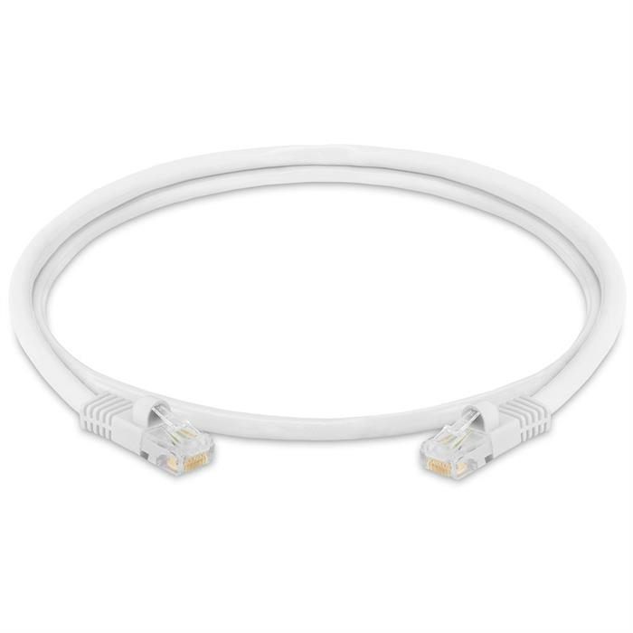 High Speed Lan Cat5e Patch Cable 3FT, White