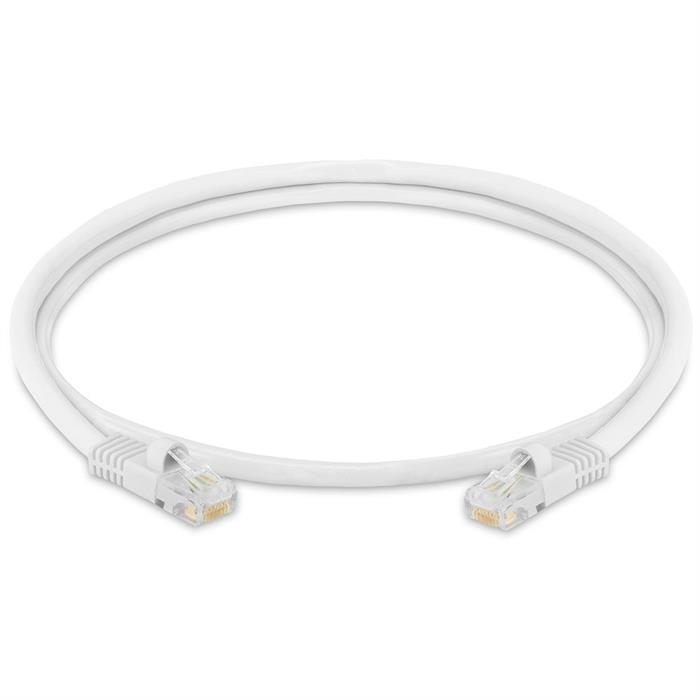 High Speed Lan Cat5e Patch Cable 3FT, White