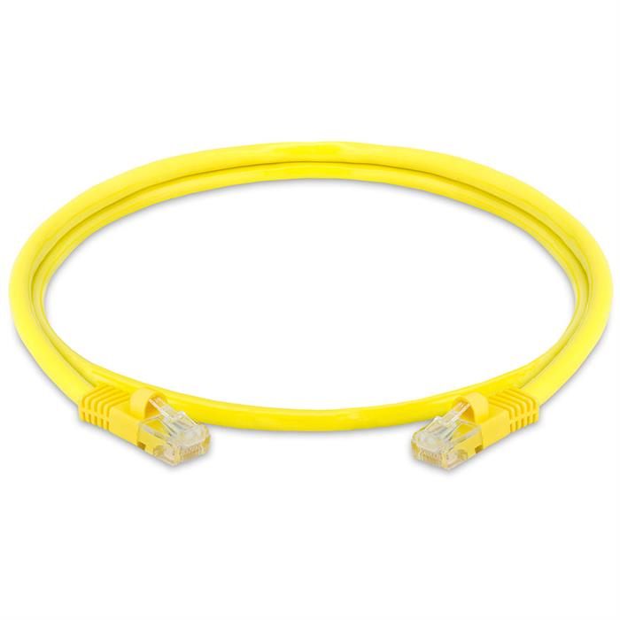 High Speed Lan Cat5e Patch Cable 3FT Yellow